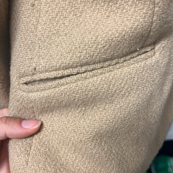 Lauren Ralph Lauren Short/Cropped Tan/Camel Button Coat in Size 2 - Picture 8 of 8